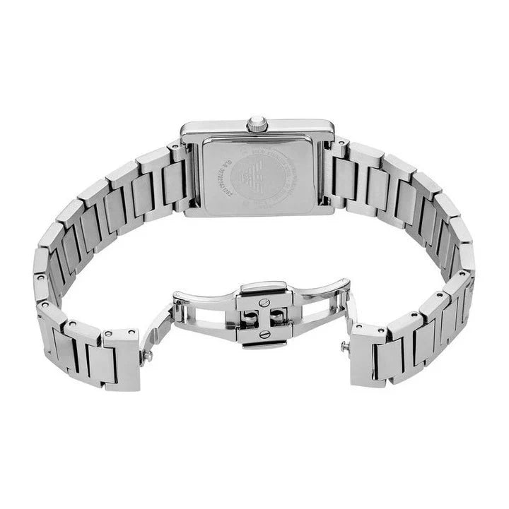 Emporio Armani Empire Mother of Pearl Dial Silver Steel Strap Watch For Women - AR11625 Buy Now By Emporio Armani
