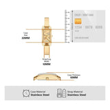 Michael Kors Empire Analog Gold Dial Gold Steel Strap Watch for Women - MK4840 Buy Now By Michael Kors