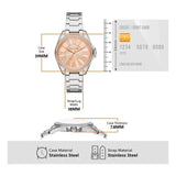 Michael Kors Kacie Three-Hand Gold Dial Silver Steel Strap Watch for Women - MK4854 Buy Now By Michael Kors