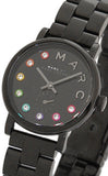 Marc Jacobs Baker Black Dial Black Steel Strap Watch for Women - MBM3425 Buy Now By Marc Jacobs