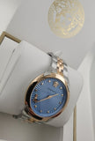 Versace Audrey Quartz Blue Dial Two Tone Steel Strap Watch for Women - VELR00619 Buy Now By Versace