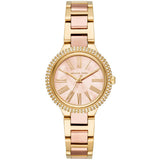 Michael Kors Taryn Rose Gold Dial Two Tone Steel Strap Watch For Women - MK6564 Buy Now By Michael Kors