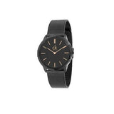 Calvin Klein Minimal Black Dial Black Mesh Bracelet Watch for Men - K3M21421 Buy Now By Calvin Klein