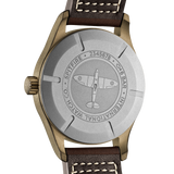 IWC Pilot's Watch Automatic Spitfire Green Dial Brown Leather Strap Watch for Men - IW326802 Buy Now By IWC