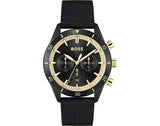 Hugo Boss Santiago Black Dial Black Nylon Strap Watch for Men - 1513935 Buy Now By Hugo Boss