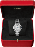 Cartier Ballon Bleu De Cartier Diamonds Silver Dial Silver Steel Strap Watch for Women - W4BB0022 Buy Now By Cartier