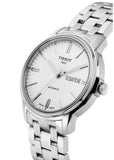 Tissot Automatics III Day Date White Dial Silver Steel Strap Watch For Men - T065.430.11.031.00 Buy Now By Tissot