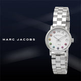 Marc Jacobs Baker Dexter White Dial Silver Steel Strap Watch for Women - MBM3423 Buy Now By Marc Jacobs