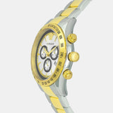 Versace Classic Chronograph Quartz Silver Dial Two Tone Steel Strap Watch For Men - VEV700519 Buy Now By Versace