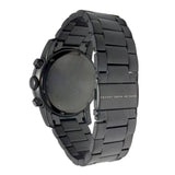 Marc Jacobs Larry Chronograph Black Dial Black Steel Strap Watch for Men - MBM5052 Buy Now By Marc Jacobs