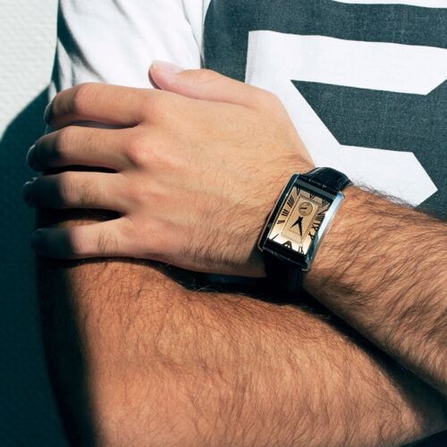 Emporio Armani Classic Brown Dial Brown Leather Strap Watch For Men - AR1605 Buy Now By Emporio Armani