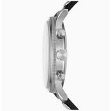 Fossil Retro Pilot Chronograph Black Dial Black Leather Strap Watch for Men - FS5806 Buy Now By Fossil