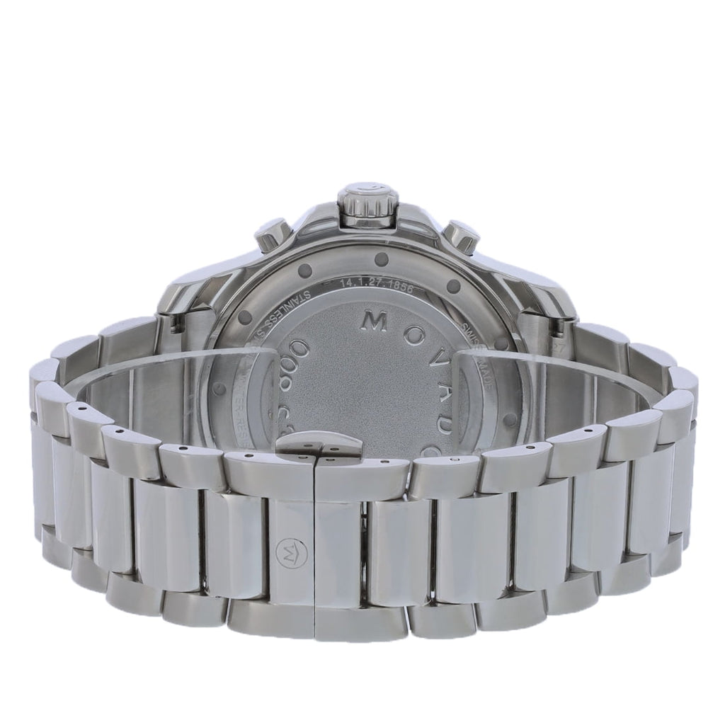 Movado Series 800 Chronograph Green Dial Silver Steel Strap Watch for Men - 2600179 Buy Now By Movado