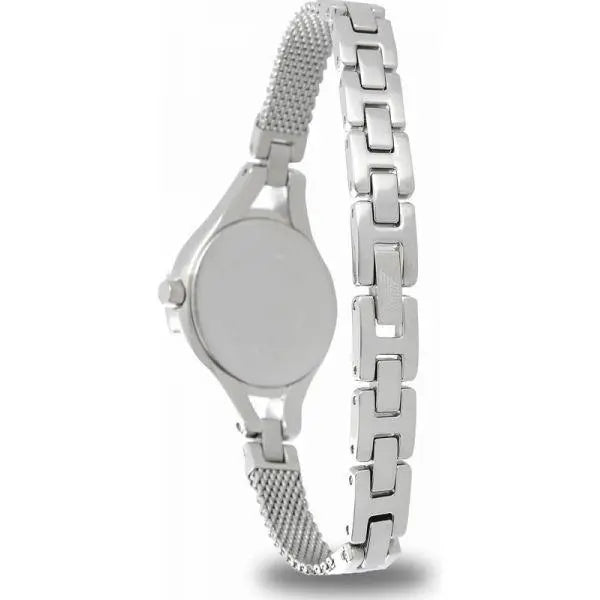 Emporio Armani Classic Quartz Black Dial Silver Steel Strap Watch For Women - AR7328 Buy Now By Emporio Armani