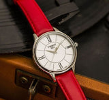 Tissot Bella Ora Round White Dial Black Leather Strap Watch For Women - T103.210.16.018.00 Buy Now By Tissot