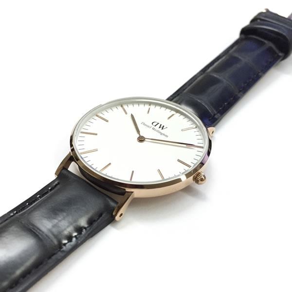 Daniel Wellington Classic Reading White Dial Black Leather Strap Watch For Women - DW00100041 Buy Now By Daniel Wellington