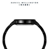 Daniel Wellington Iconic Link Ceramic Black Dial Black Steel Strap Watch For Women - DW00100414 Buy Now By Daniel Wellington