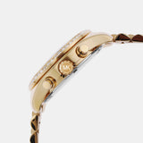 Michael Kors Lexington Chronograph Brown Dial Gold Steel Strap Watch For Women - MK7276 Buy Now By Michael Kors