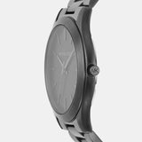 Michael Kors Slim Runway Quartz Black Dial Grey Steel Strap Watch For Men - MK1044 Buy Now By Michael Kors