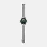 Emporio Armani Minimalist Quartz Green Dial Silver Mesh Bracelet Watch For Men - AR11578 Buy Now By Emporio Armani
