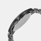 Michael Kors Slim Runway Quartz Black Dial Grey Steel Strap Watch For Men - MK1044 Buy Now By Michael Kors