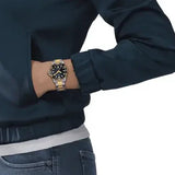 Tissot Seastar 1000 Black Dial Two Tone Steel Strap Watch for Women - T120.210.22.051.00 Buy Now By Tissot