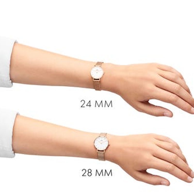 Daniel Wellington Classic Petite Dover White Dial White Nylon Strap Watch For Women - DW00100313 Buy Now By Daniel Wellington
