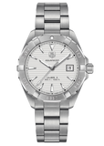 Tag Heuer Aquaracer Automatic White Dial Silver Steel Strap Watch for Men - WAY2111.BA0928 Buy Now By Tag Heuer