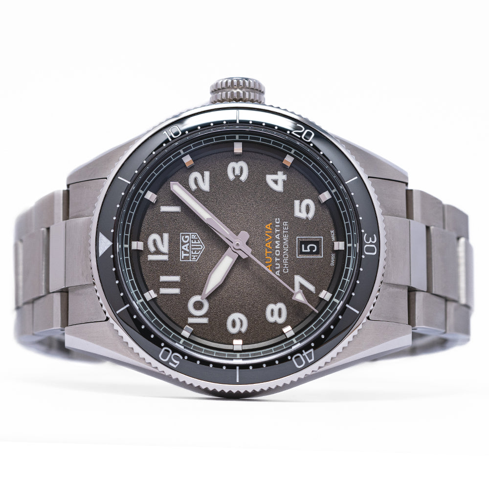 Tag Heuer Autavia Grey Dial Watch for Men - WBE5114.EB0173 Buy Now By Tag Heuer