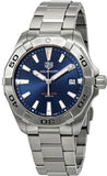 Tag Heuer Aquaracer Blue Dial Silver Steel Strap Watch for Men - WBD1112.BA0928 Buy Now By Tag Heuer