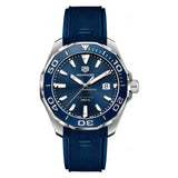 Tag Heuer Aquaracer Blue Dial Blue Rubber Strap Watch for Men - WAY111C.FT6155 Buy Now By Tag Heuer