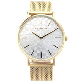 Coach Perry Silver Dial Gold Mesh Bracelet Watch for Women - 14503385 Buy Now By Coach