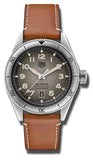 Tag Heuer Autavia Isograph Grey Dial Calfskin Brown Leather Strap Watch for Men - WBE5111.FC8267 Buy Now By Tag Heuer