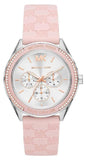 Michael Kors Jessa Quartz Silver Dial Pink Silicone Strap Watch For Women - MK7268 Buy Now By Michael Kors
