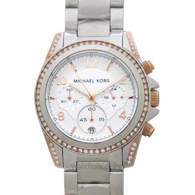 Michael Kors Blair Chronograph Silver Dial Silver Steel Strap Watch for Women - MK5459 Buy Now By Michael Kors