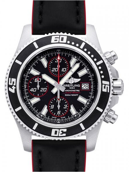 Breitling Superocean Chronograph II Black Dial 44mm Automatic Mens Watch - A1334102/BA81 Buy Now By Breitling