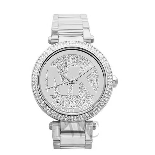 Michael Kors Parker Silver Dial Silver Steel Strap Watch for Women - MK5925 Buy Now By Michael Kors