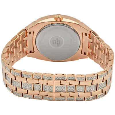 Bulova Phantom Crystal Silver Dial Two Tone Steel Strap Watch for Men - 98B324 Buy Now By Bulova