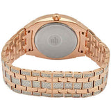 Bulova Phantom Crystal Silver Dial Two Tone Steel Strap Watch for Men - 98B324 Buy Now By Bulova