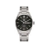 Tag Heuer Carrera Calibre 5 Automatic Black Dial Silver Steel Strap Watch for Men - WAR201A.BA0723 Buy Now By Tag Heuer
