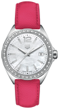 Tag Heuer Formula 1 Quartz Mother of Pearl Dial Pink Leather Strap Watch for Women - WBJ131A.FC8252 Buy Now By Tag Heuer