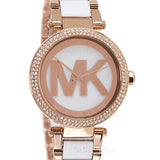 Michael Kors Parker White Dial Two Tone Steel Strap Watch for Women - MK6365 Buy Now By Michael Kors