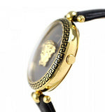Versace Palazzo Empire Black Dial Black Leather Strap Watch for Women - VCO020017 Buy Now By Versace