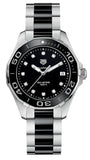 Tag Heuer Aquaracer Quartz Black Dial Two Tone Steel Strap Watch for Women - WAY131C.BA0913 Buy Now By Tag Heuer