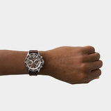 Emporio Armani Diver Chronograph Brown Dial Brown Leather Strap Watch For Men - AR11486 Buy Now By Emporio Armani