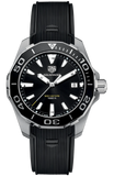 Tag Heuer Aquaracer Black Dial Black Rubber Strap Watch for Men - WAY111A.FT6151 Buy Now By Tag Heuer