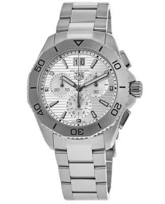 Tag Heuer Aquaracer Professional 200 Date White Dial Silver Steel Strap Watch for Men - CBP1111.BA0627 Buy Now By Tag Heuer