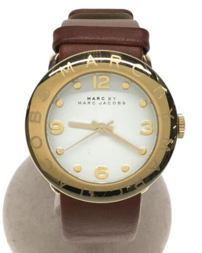 Marc Jacobs Amy White Dial Brown Leather Strap Watch for Women - MBM8574 Buy Now By Marc Jacobs
