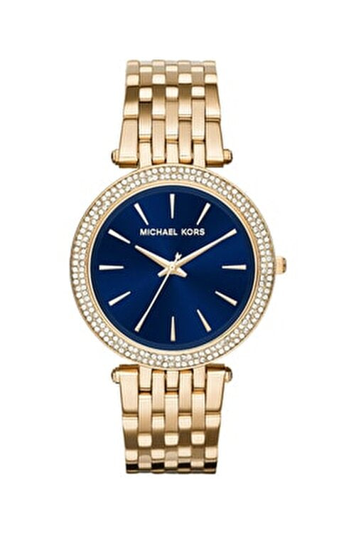 Michael Kors Darci Blue Dial Gold Steel Strap Watch for Women - MK3406 Buy Now By Michael Kors
