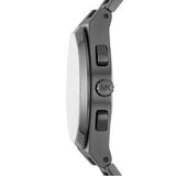 Michael Kors Lennox Chronograph Black Dial Grey Steel Strap Watch For Men - MK9118 Buy Now By Michael Kors